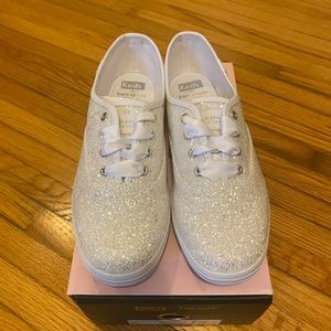 Kate Spade rhinestone sneakers (new with box)